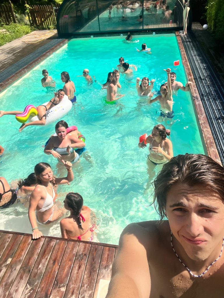 piscine adolescents