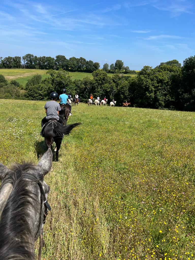 balade à cheval Ados AFAC